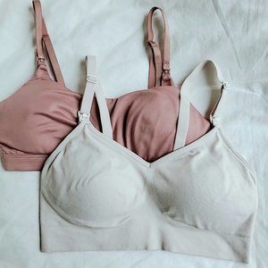 Auden Seamless Nursing Bra Bundle S